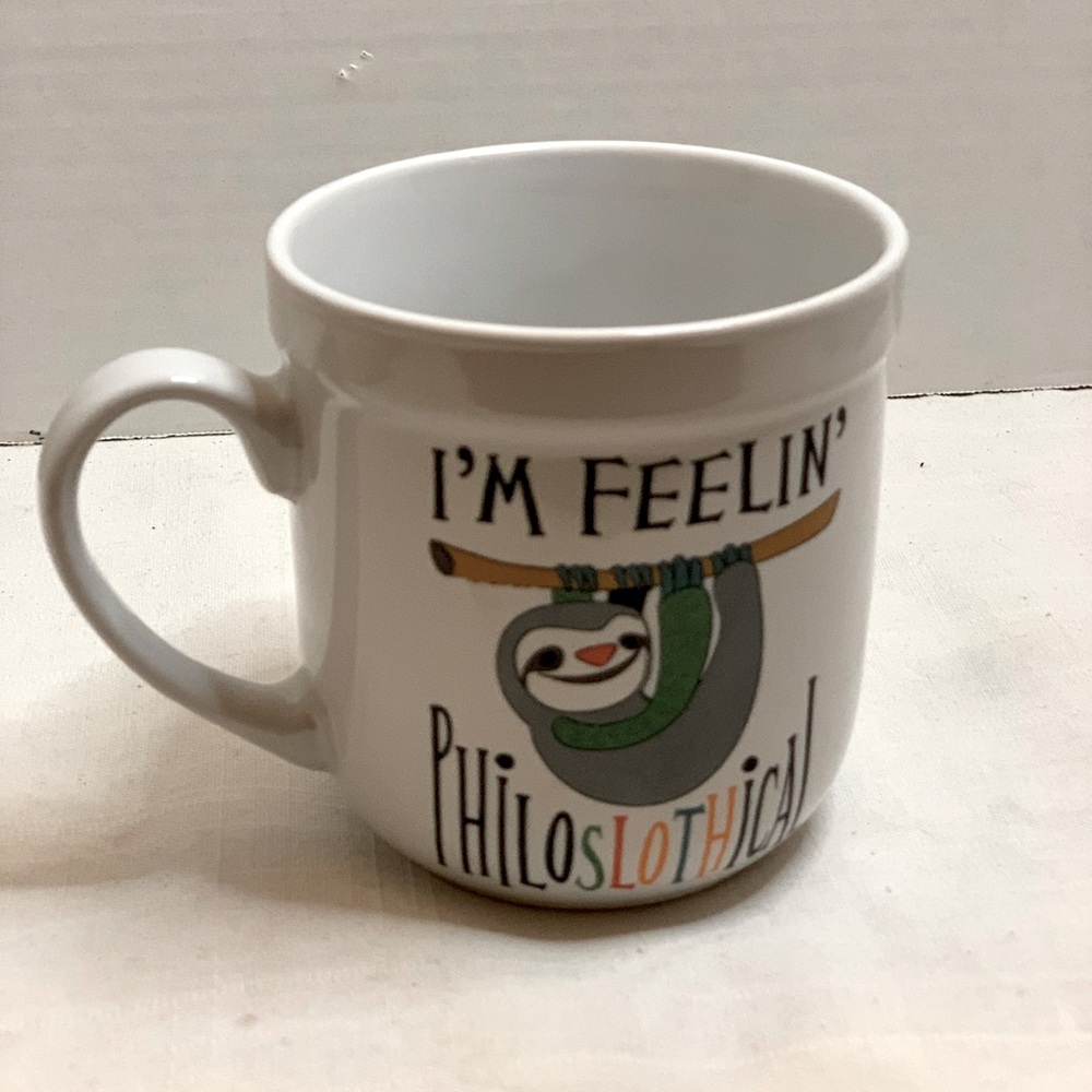 PIER 1  | Stoneware “I’m Feeling Philoslothical” Mug Cup